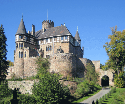 Schloß Berlepsch an der Werra.