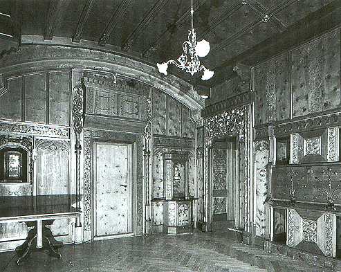 Hans Eduard von Berlepsch-Valendas (1849 - 1921), Rauchzimmer in der Villa Tobler in Zürich (Aufnahme 1990)